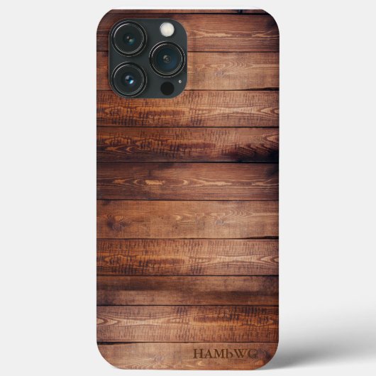 HAMbWG Case-Mate Xtreme-Holzbild iPhone Hülle (Rückseite)