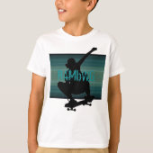 HAMbWG - Children's T Shirt - Aquamariner Skate Bo (Vorderseite)