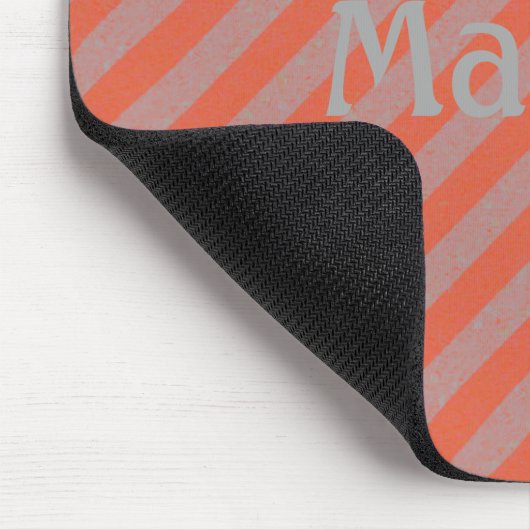 HAMbWG - ComputerMaus - Orange Diagonal Mousepad (Ecke)