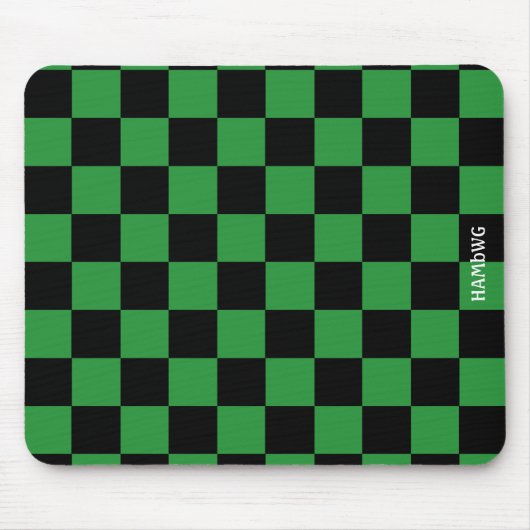 HAMbWG - ComputerMaus - Schachbrett Mousepad (Vorne)