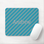 HAMbWG - Computermäuse - Aquamarine Diagonal Mousepad (Mit Mouse)