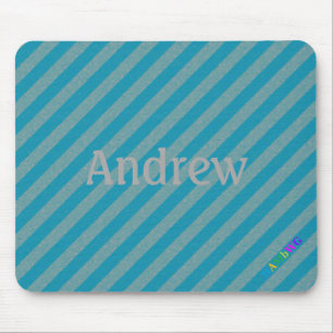 HAMbWG - Computermäuse - Aquamarine Diagonal Mousepad