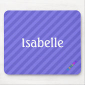 HAMbWG - Computermäuse - Lila Diagonal Mousepad (Vorne)