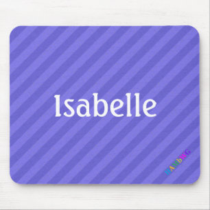 HAMbWG - Computermäuse - Lila Diagonal Mousepad