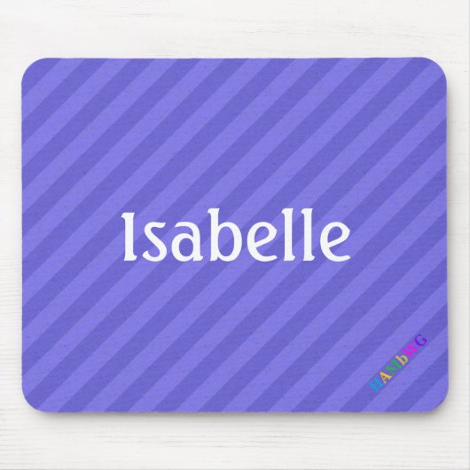 HAMbWG - Computermäuse - Lila Diagonal Mousepad (Vorne)