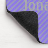 HAMbWG - Computermäuse - Lila Diagonal Mousepad (Ecke)