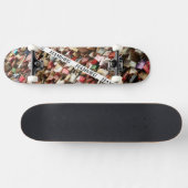 HAMbWG Design - Hard Maple Skateboard - Padlocks (Horizontal)