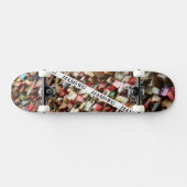 HAMbWG Design - Hard Maple Skateboard - Padlocks (Horizontal)