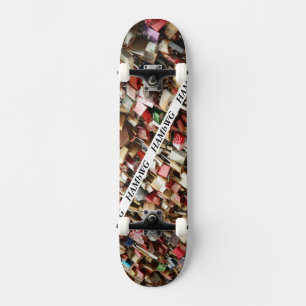 HAMbWG Design - Hard Maple Skateboard - Padlocks
