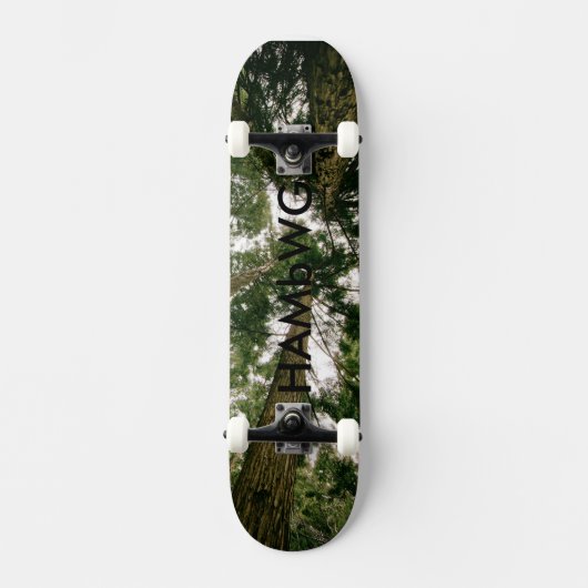HAMbWG Design - Hard Maple Skateboard - Wald (Vorderseite)