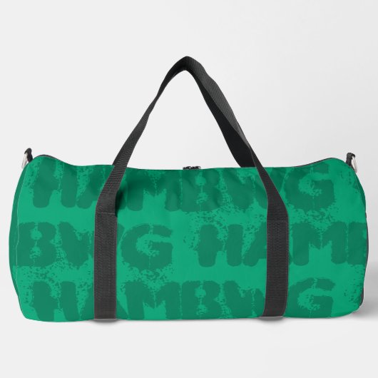 HAMbWG- Duffle Gym Bag, grün Bag (Vorderseite)