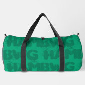 HAMbWG- Duffle Gym Bag, grün Bag (Rückseite)
