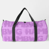 HAMbWG- Duffle Gym Bag, Violet Lila Duffle Bag (Rückseite)