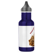 HAMbWG Eichhörnchen Blau/Weiß - Wasserflasche (18 (Links)