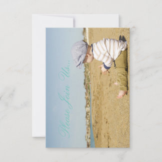 HAMbWG - Einladung - Baby am Strand