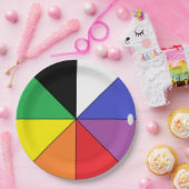 HAMbWG-Farbrad-Designpapier-Abendplatine Pappteller (Party)