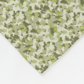 HAMbWG - Fleece Blanket - Green Camouflage (Ecke)