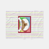 HAMbWG - Fleece Blanket - HAM-Eichhörnchen Primär (Vorderseite (Horizontal))