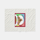 HAMbWG - Fleece Blanket - HAM-Eichhörnchen Primär (Vorderseite (Horizontal))