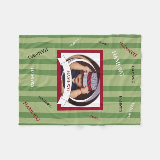 HAMbWG - Fleece Blanket HambWG Bambino (Vorderseite (Horizontal))