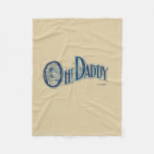 HAMbWG - Fleece Blanket - Oh Daddy! (Vorderseite)
