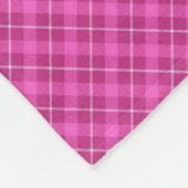 HAMbWG Fleece Blanket - Rosa Kariert (Ecke)
