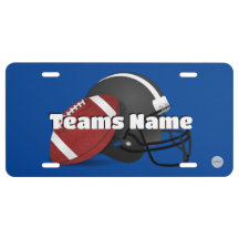 HAMbWG Football Team License Plate