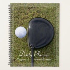 HAMbWG - Foto Daily Planner - Golf Club & Ball Planer
