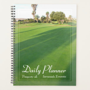 HAMbWG - Foto Daily Planner - Golf Green Planer