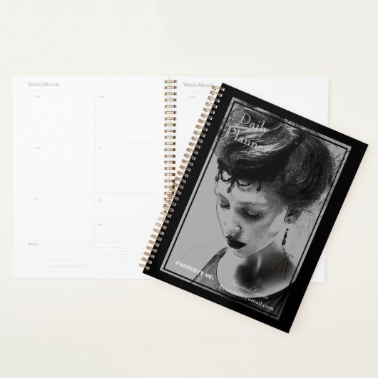 HAMbWG - Foto Daily Planner - Gotische Mode Planer (Anzeige)