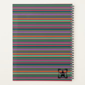 HAMbWG - Foto Daily Planner - Neon Stripe Planer (Rückseite)