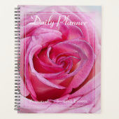 HAMbWG - Foto Daily Planner - Rosa Rose Planer (Vorderseite)