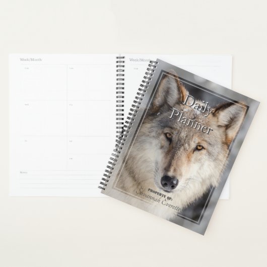 HAMbWG - Foto Daily Planner - Wolf Planer (Anzeige)