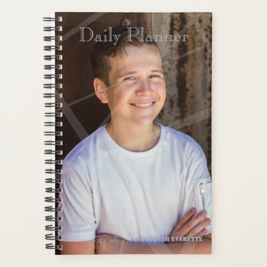 HAMbWG - Foto Daily Planner - Zwei Tone Rays Planer (Vorderseite)