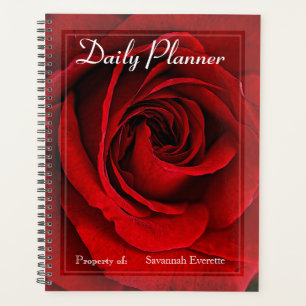 HAMbWG - Foto-Tagesplaner - Rote Rose Planer