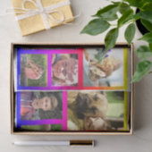 HAMbWG - FotoCollage mit Regenbogen-Framing Seidenpapier (Geschenk)
