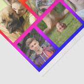 HAMbWG - FotoCollage mit Regenbogen-Framing Seidenpapier (Ausschnitt)