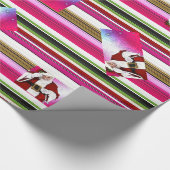 HAMbWG - Geschenkwrap - Weihnachtsmann Geschenkpapier (Ecke)