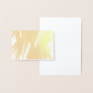 HAMbWG - Gold Foil Card - Gold & White Folienkarte