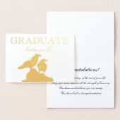HAMbWG - Gold Foil Card - Graduate - Two Ravens Folienkarte (Anzeige)