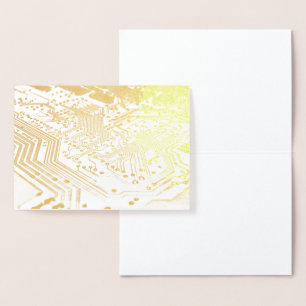 HAMbWG - Gold Foil Card - PC-Mainboard Folienkarte