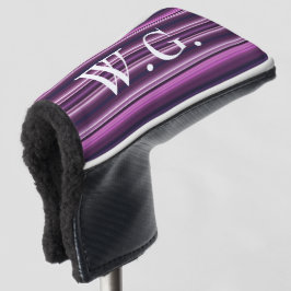 HAMbWG Golf Iron Head Cover - Amehtyst Stripes Headcover