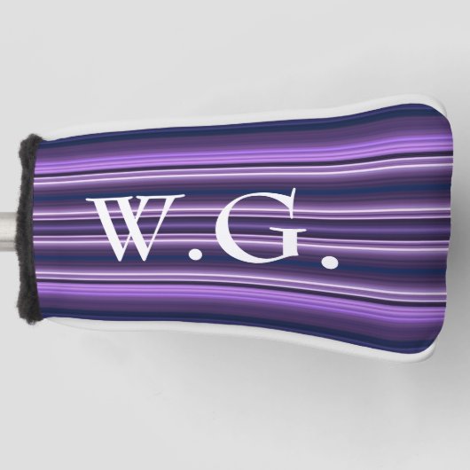 HAMbWG Golf Iron Head Cover - Lila Iolite Golf Headcover (Vorderseite)