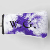 HAMbWG Golf Iron Head Cover - Lila Tinte Headcover (Vorderseite)