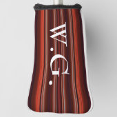 HAMbWG Golf Iron Head Cover - Ruby Stripes Headcover (Rotieren 90)
