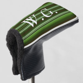 HAMbWG Golf Iron Head Cover - Smaragde Streifen Headcover