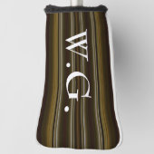 HAMbWG Golf Iron Head Cover - Tigers Eye Stripe Headcover (Rotieren 90)