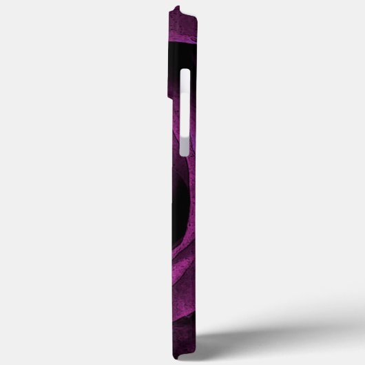 HAMbWG - Gothic Amethyst-Rose Case-Mate iPhone Hülle (Rückseite / Links)