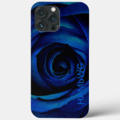 HAMbWG - Gothic Blue Rose Case-Mate iPhone Hülle (Rückseite)