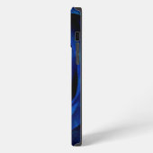 HAMbWG - Gothic Blue Rose iPhone Hülle (Linke Seite)